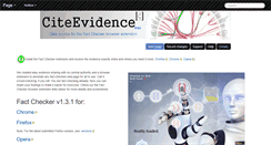 Desktop Screenshot of citeevidence.org